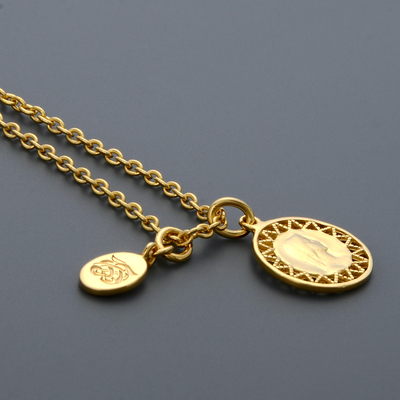 シルバーネックレス