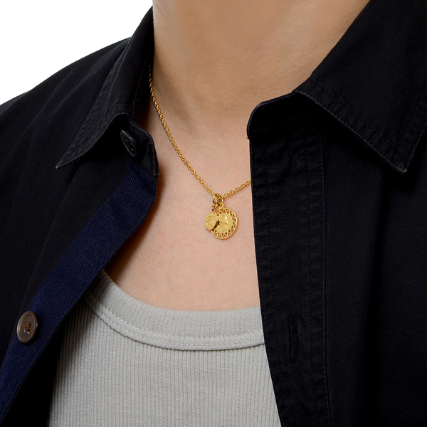 シルバーネックレス