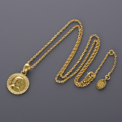 シルバーネックレス