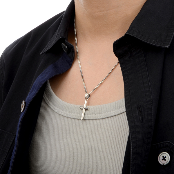 シルバーネックレス