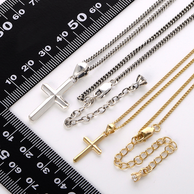 シルバーペアネックレス