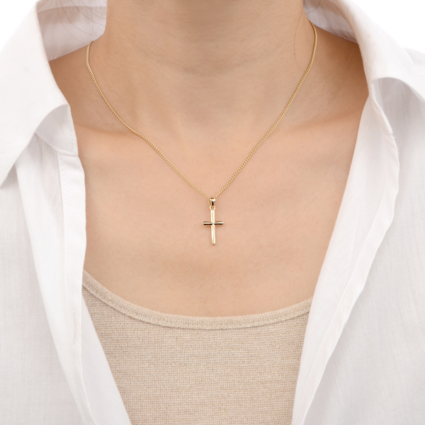 シルバーペアネックレス