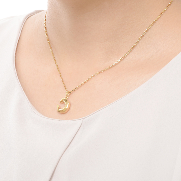 シルバーペアネックレス