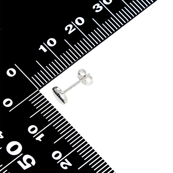 シルバーペアピアス