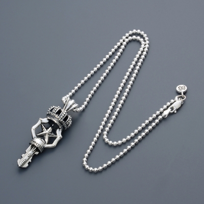 シルバーネックレス