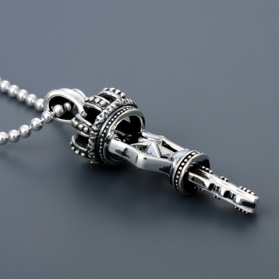 シルバーネックレス