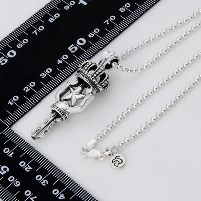 シルバーネックレス