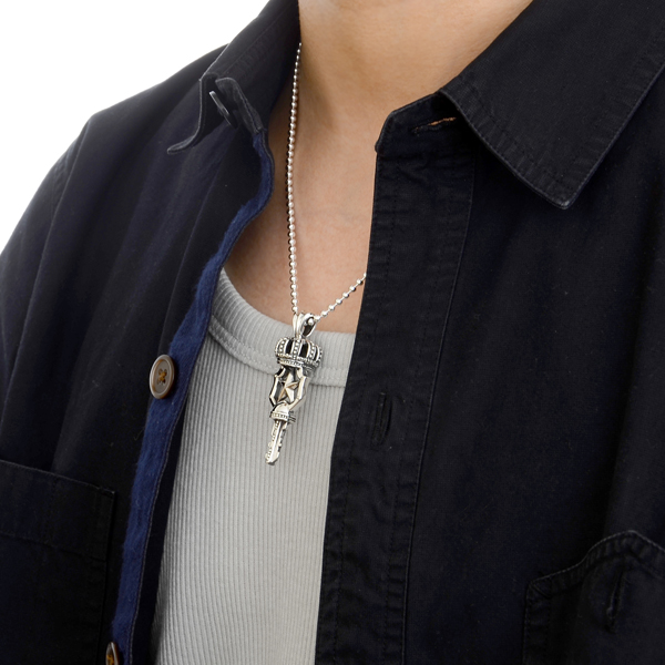 シルバーネックレス