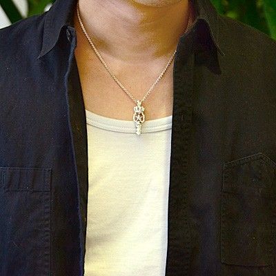 シルバーネックレス