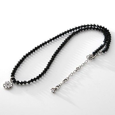 シルバーペアネックレス