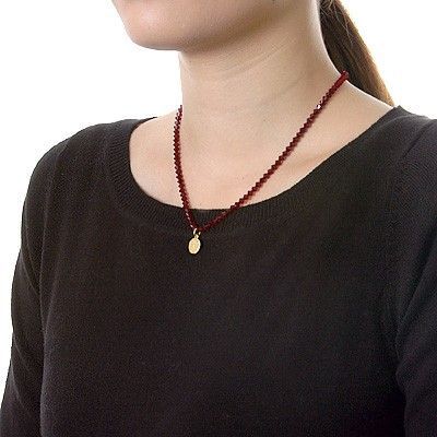 シルバーペアネックレス