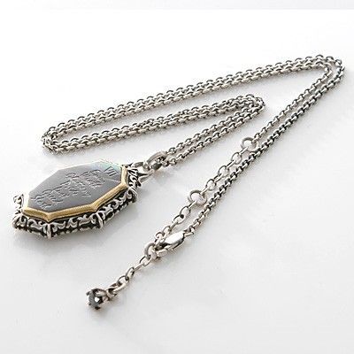 シルバーネックレス