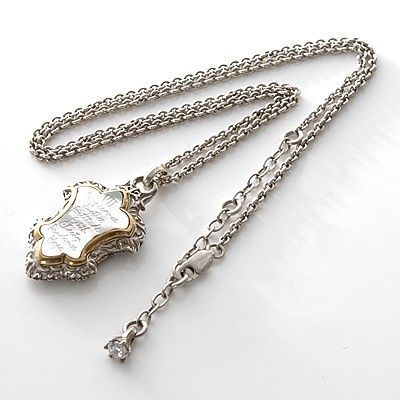 シルバーネックレス