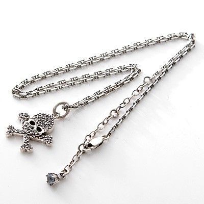 シルバーペアネックレス