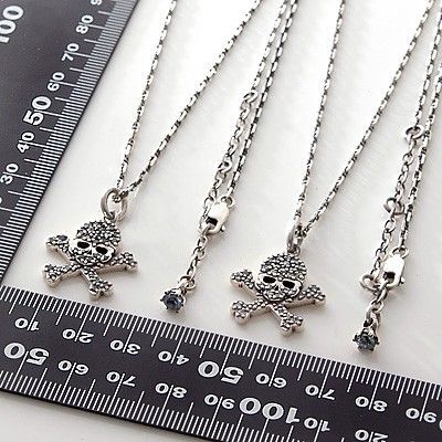 シルバーペアネックレス