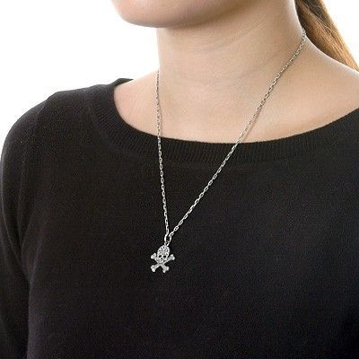 シルバーペアネックレス