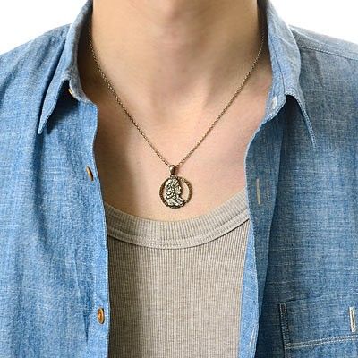 シルバーネックレス