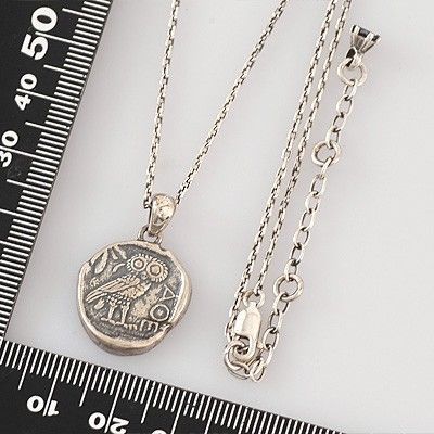 シルバーネックレス