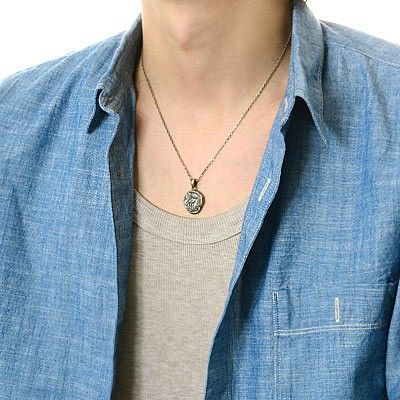 シルバーネックレス