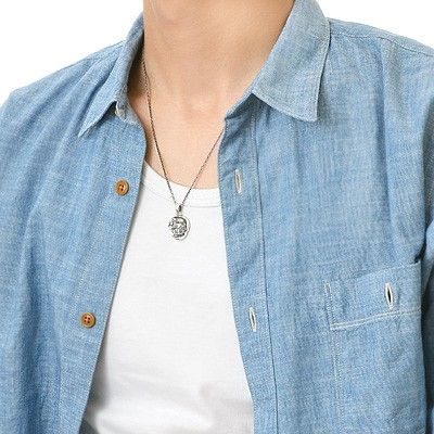 シルバーネックレス