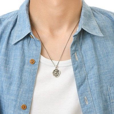 シルバーネックレス