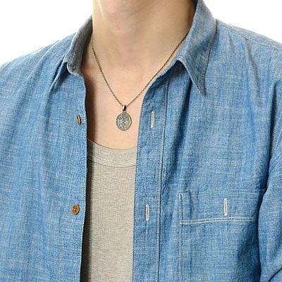 シルバーネックレス