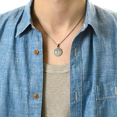 シルバーネックレス