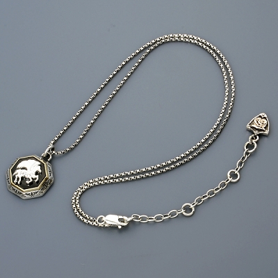 シルバーネックレス