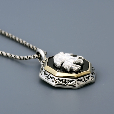 シルバーネックレス