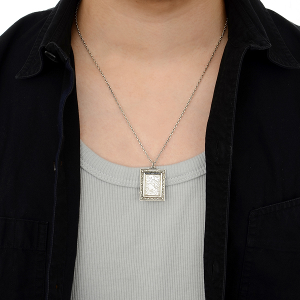 シルバーネックレス