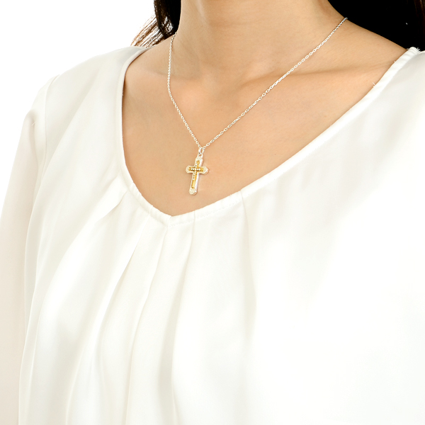 シルバーネックレス