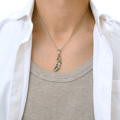 シルバーネックレス