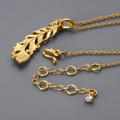 シルバーネックレス