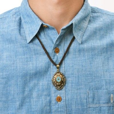 レザーネックレス