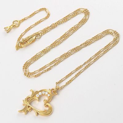 シルバーネックレス