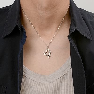 シルバーネックレス