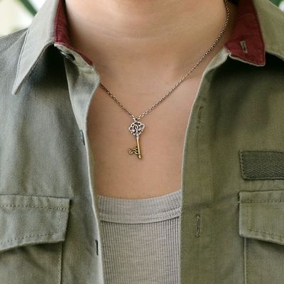 シルバーネックレス