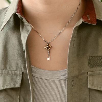 シルバーネックレス