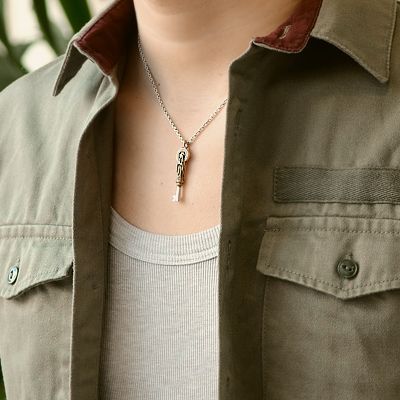 シルバーネックレス