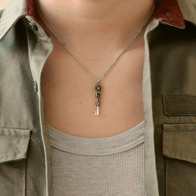 シルバーネックレス