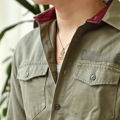 シルバーネックレス