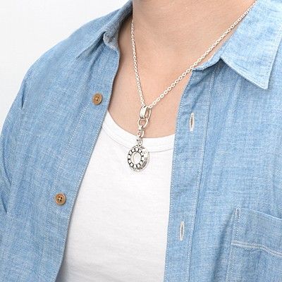 シルバーネックレス