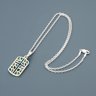 シルバーネックレス