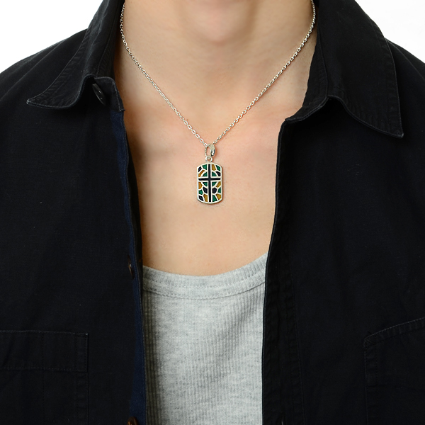 シルバーネックレス