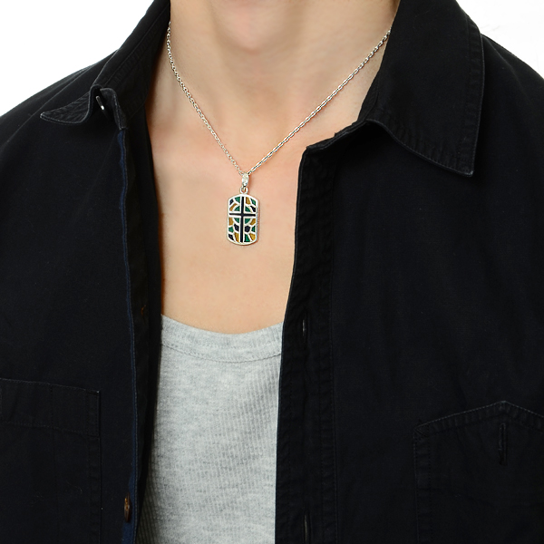 シルバーネックレス