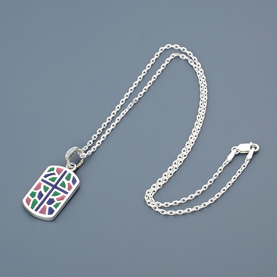 シルバーネックレス