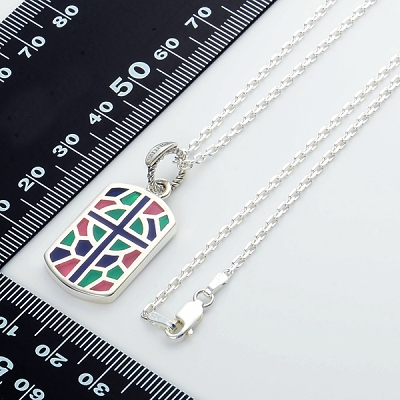 シルバーネックレス