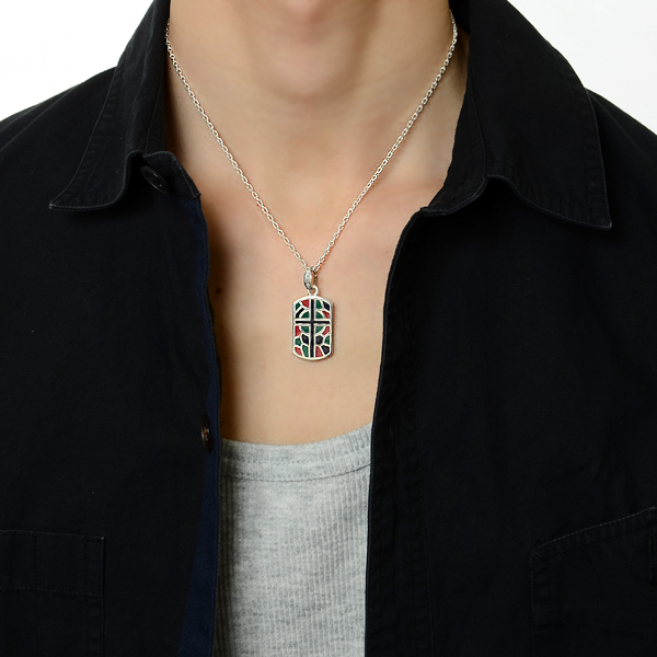 シルバーネックレス