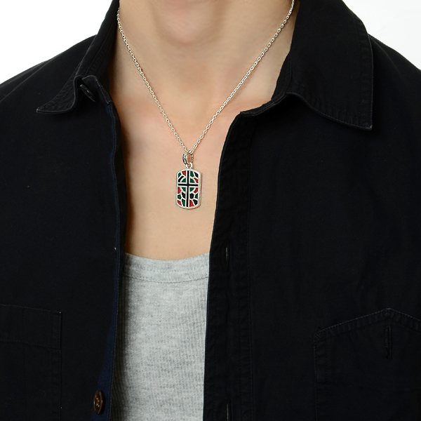 シルバーネックレス