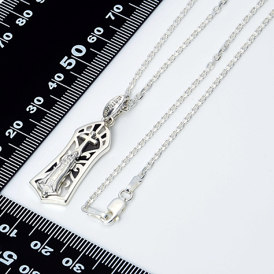 シルバーネックレス